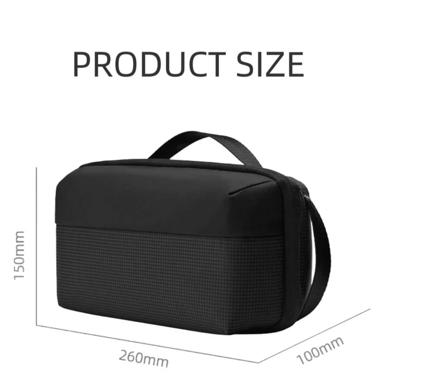 Compact Travel Tech Organizer – Carry-On Cable & Gadget Pouch